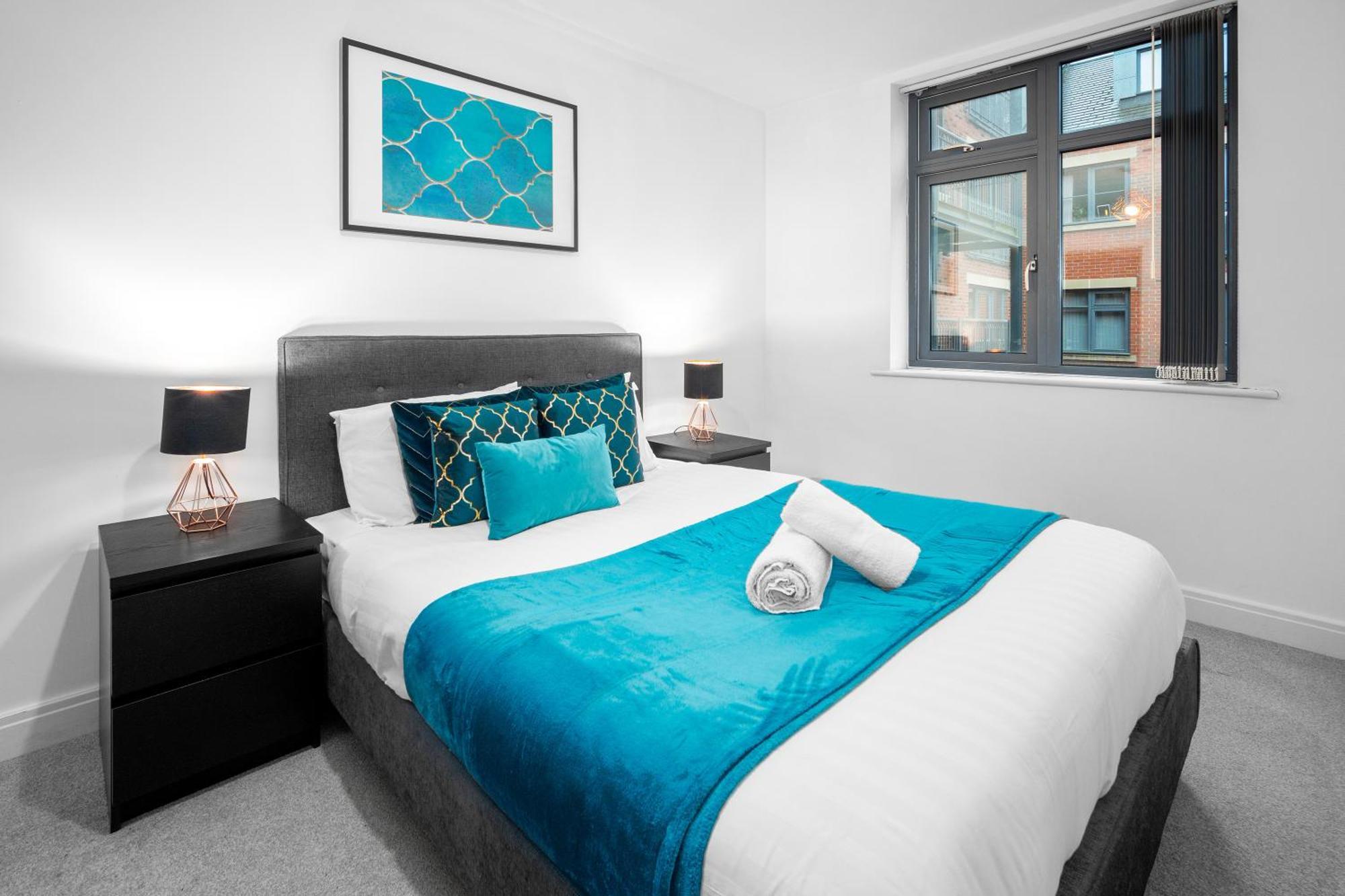 New Luxe Apartment - Secure Parking - Birmingham City Centre - Netflix - Wifi - Top Rated - 54M Exterior photo
